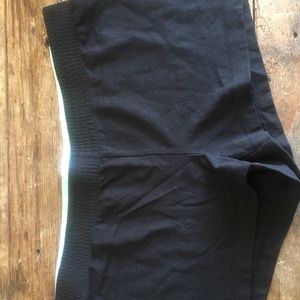 Black shorts
